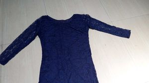 💙Stylish Blue Net Kurti