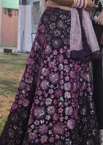 Stunning Floral Embellished Lehenga Choli
