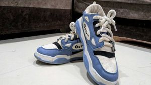 Ogiym Blue &amp; White Chunky Sneakers