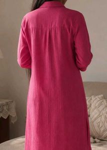 Vibrant Pink Textured Kurta