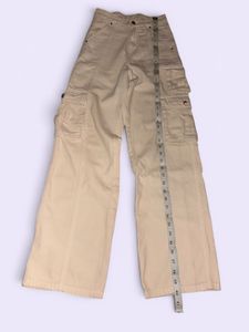 Cream Cargo Pants