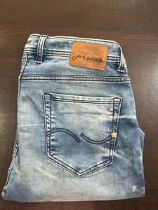Jack &amp; Jones Blue Denim Jeans