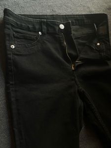 Classic Black Denim Jeans