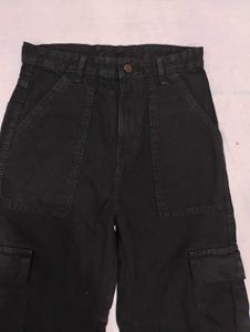 Black Cargo Pants