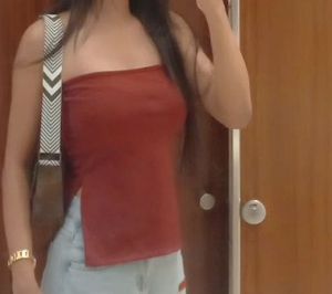 Maroon Tube Top