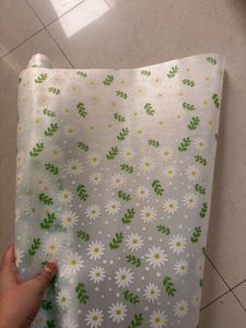 Daisy &amp; Leaf Print Drawer sheet or Liners
