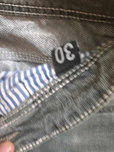 ROX JEANS Grey Denim Pants