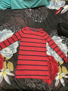 Tommy Hilfiger Striped Long Sleeve Top