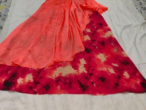 Coral &amp; Pink Dress