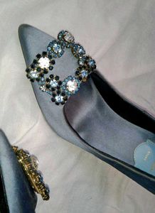 👠👄 VELVET STONES HEEL