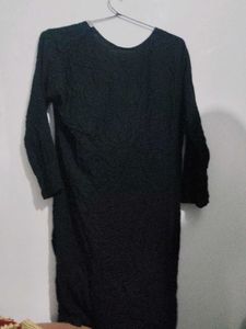 Elegant Black Chikankari Kurta