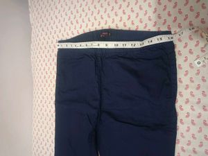 Maroon and blue Leggings