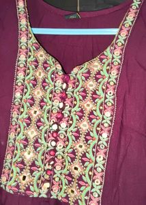 Beautiful Embroidered Anarkali Kurta