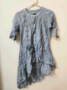 Grey Short Kurti