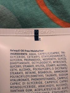 Re'equil Oil Free Moisturiser