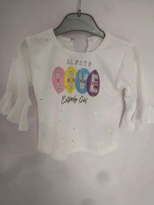 Kids Girls Top With Bottom Set