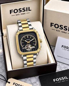 Fossil Automatic Watch - Gold & Silver