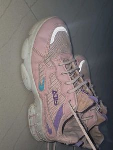Light Pink Chunky Sneakers