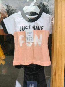 Cute "Just Have Fun" T-Shirt