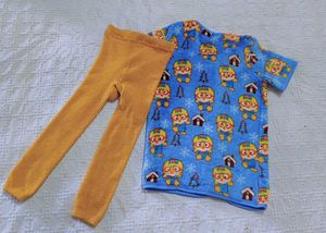 Very Cute Minions Shirt With Leggings