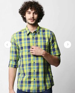 Men's Checkered Casual Shirt