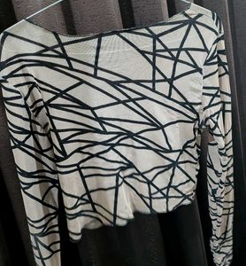 Sheer crop top!