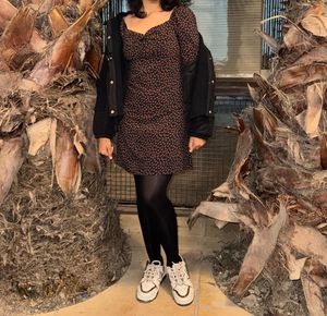Chic Printed Mini Dress