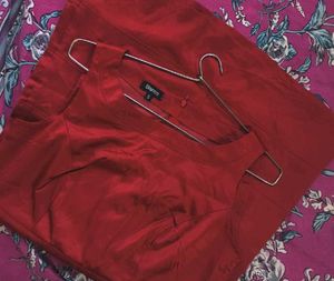 Elegant Red Sheath Dress ❣️