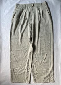 Sage Green Wide Leg Trousers
