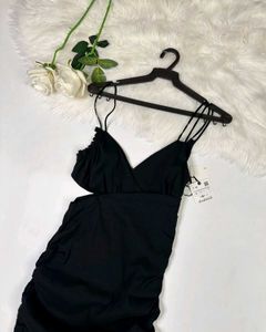 Zara cut out dress