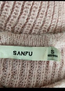 Pink Fine Knitted Sweater (WOMEN)