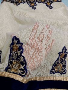 Anarkali Suit With Pant &amp; Dupatta