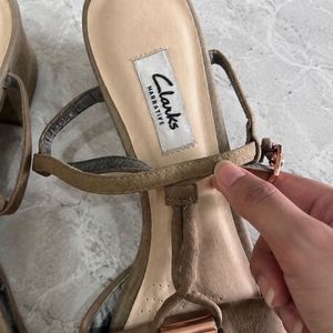 Original Clarks Heeled Sandals