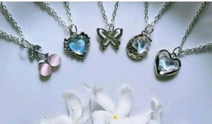 Cute korean Charm Necklaces Set