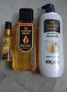 Bajaj Almond(Hair oil, Shampoo, Serum)