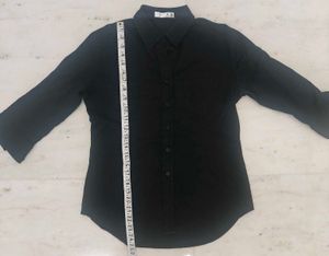 Charcoal Black Women Casual Shirt
