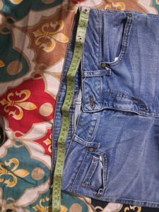 y2k low rise Blue Flare Jeans