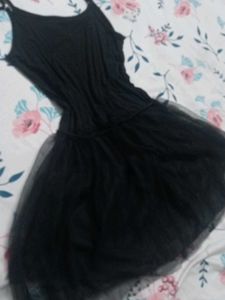 Black Tulle Party Dress