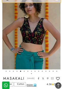 Bestselling Suta Bombay Blouse Masakali