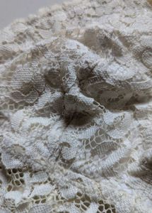 Delicate White Lace Bralette