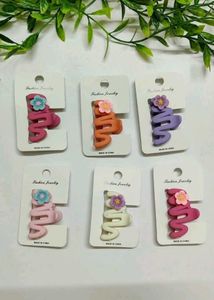 Cute Fruit Hair Clips Set