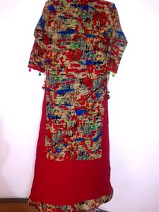 Long Printed Kurti