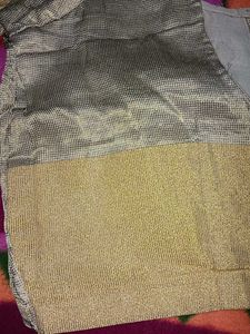 Golden stiched blouse