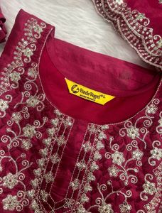 Designer Embroidered Kurta Set