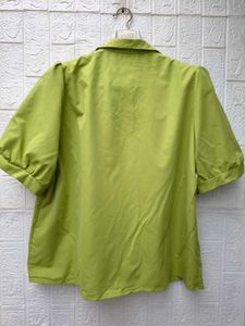 Korean Pinterest Premium Chic Green Chinese Top
