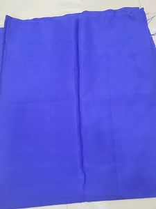 Royal Blue Unstitched Saree