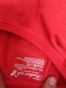 Red Cotton T-Shirt