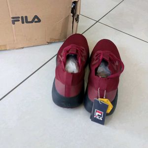 Fila Burgundy shoes