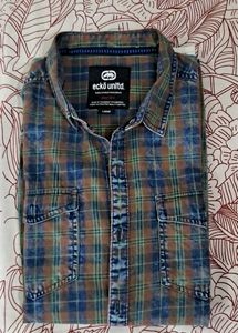 Ecko Unltd Denim washed look Button-Up Shirt
