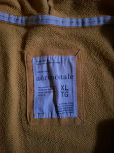 Yellow Aeropostale Zip Hoodie